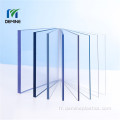 Service de coupe Feuille anti-rayures en polycarbonate solide transparent